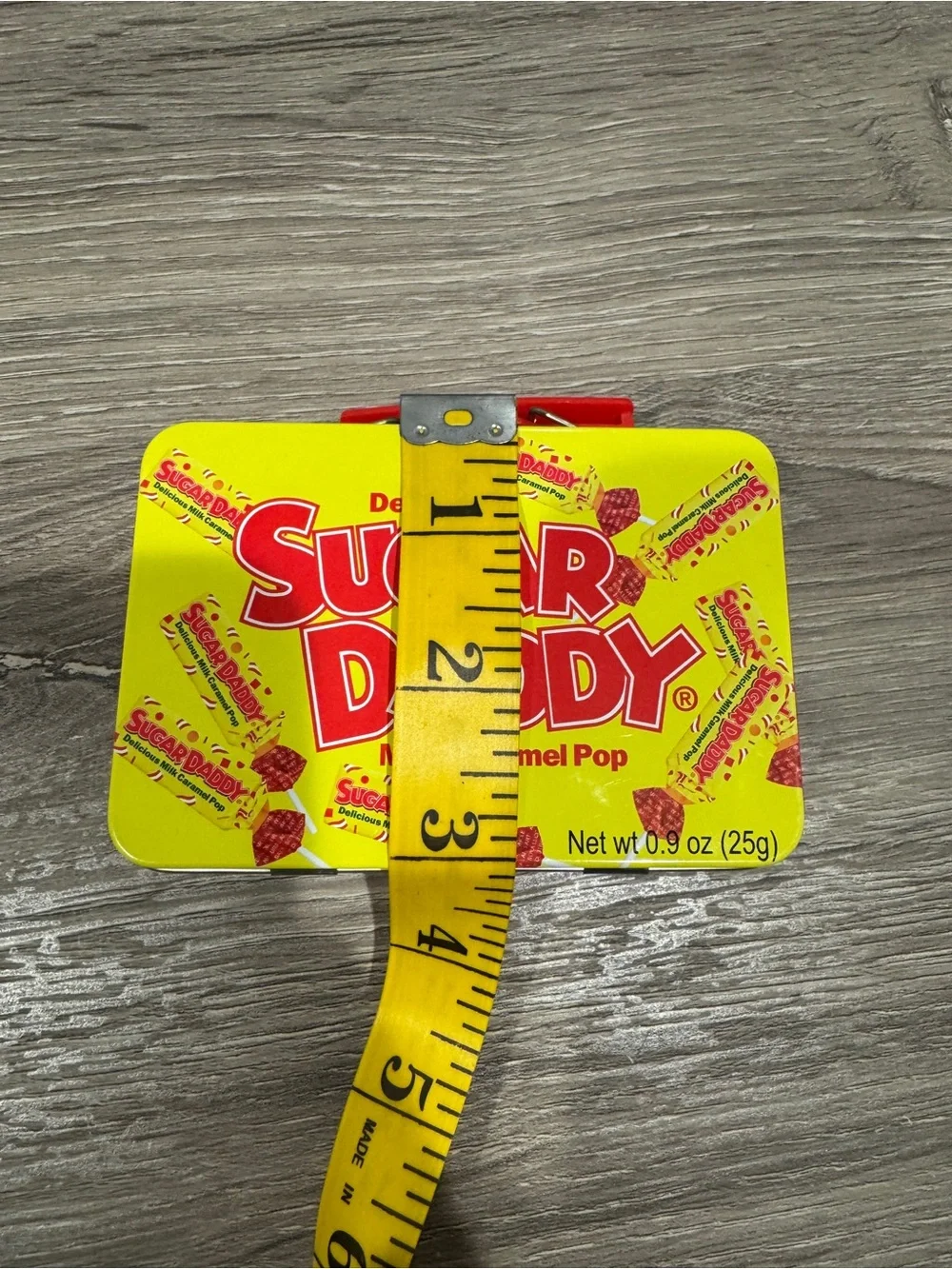 Sugar Daddy Milk Caramel Pop Mini Tin - Like New